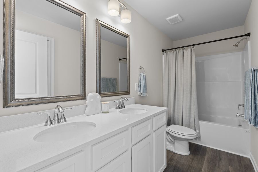 Furnished interior view inside a new home in Rivers Crossing, Aiken (Image 36).