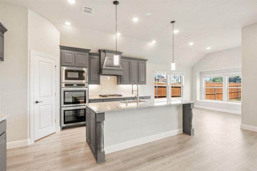 Furnished interior view inside a new home in Parks of Aledo, Aledo (Image 6).