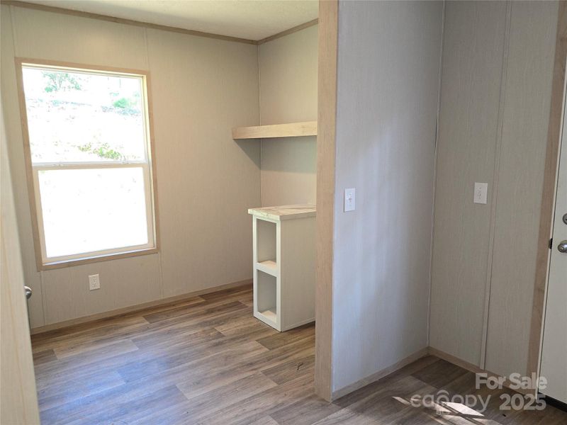 Laundry space. Laundry space.