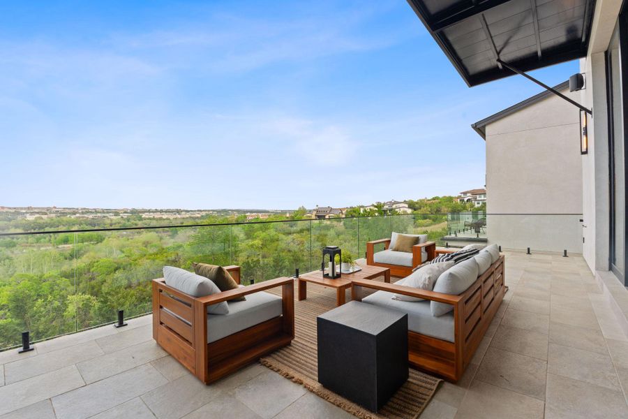 Exterior details and patio area of a home in , Austin (Image 23). Exterior details and patio area of a home in , Austin (Image 23).