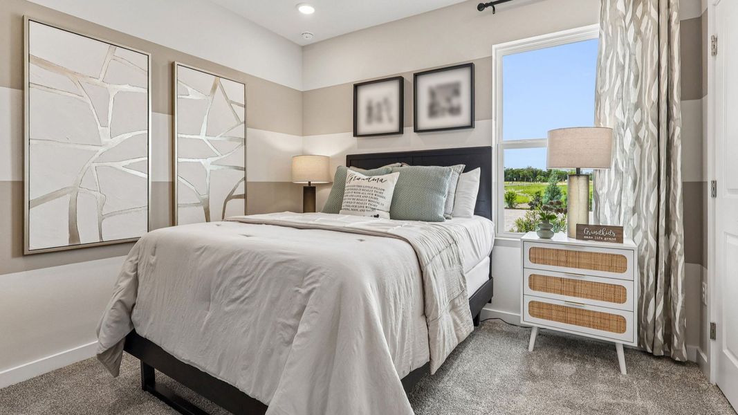 Flagler Floor Plan Secondary Bedroom by DRB Homes in Willowbrook North New Homes in Winter Haven Florida Flagler Floor Plan Secondary Bedroom by DRB Homes in Willowbrook North New Homes in Winter Haven Florida