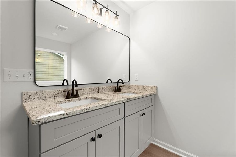 Furnished interior view inside a new home in , Austell (Image 9).