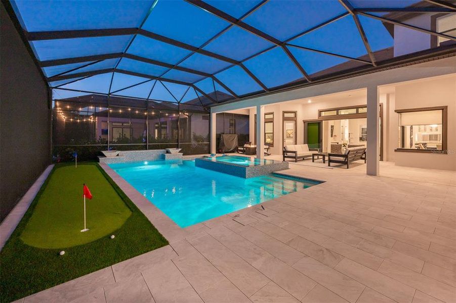 Exterior details and patio area of a home in , Sarasota (Image 34).