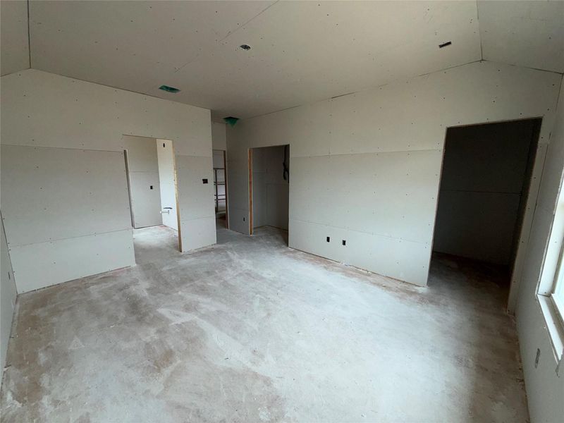 In-progress construction of a new home in Lariat, Liberty Hill, TX (Image 27).