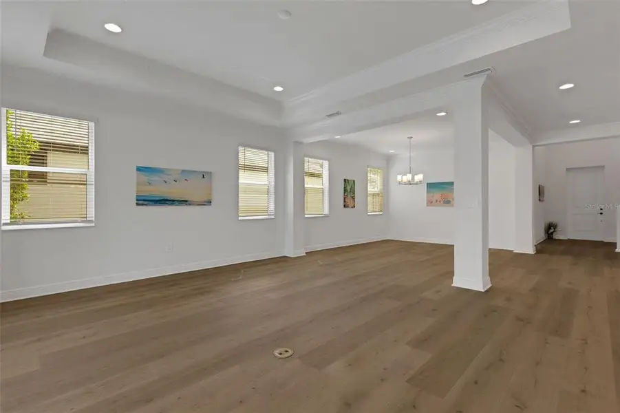 Spacious, unfurnished interior of a new home in Cassata Lakes, Nokomis (Image 50).