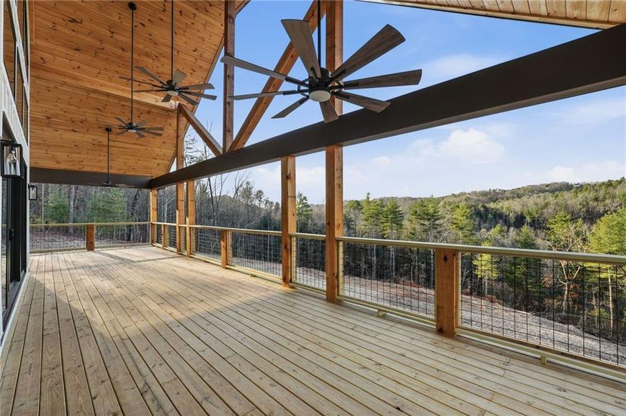 Exterior details and patio area of a home in , Ranger (Image 26).