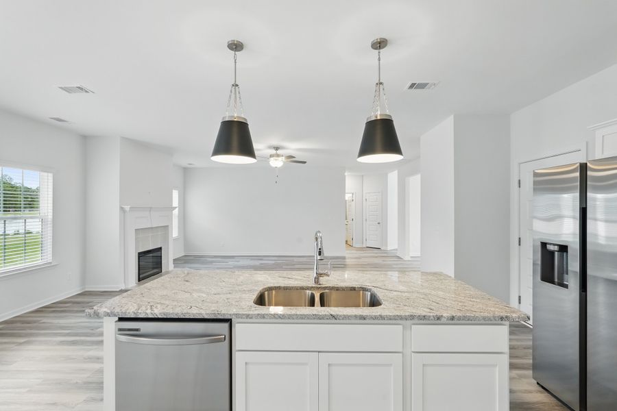 Representative furnished interior of a home built from the The Screven - Covenant by RTS Homes in Doctor's Creek, Ludowici (Image 14).