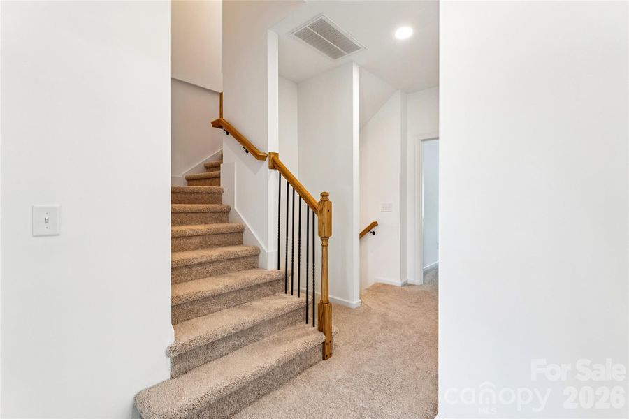 Stairs to 3rd floor
