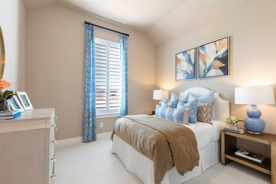 Furnished interior view inside a new home in Canyon Creek Estates, Sherman (Image 8). Furnished interior view inside a new home in Canyon Creek Estates, Sherman (Image 8).