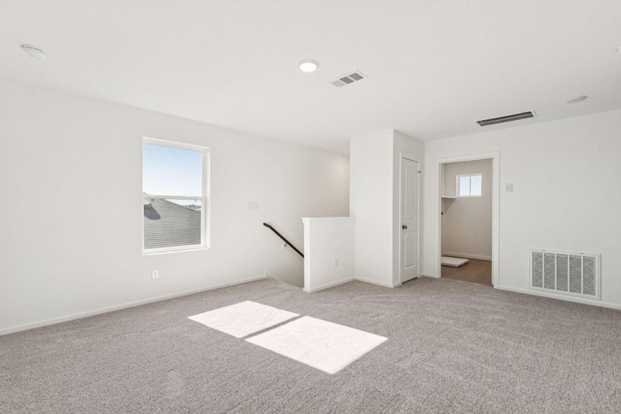 Spacious, unfurnished interior of a new home in Montgomery Bend, Montgomery (Image 24). Spacious, unfurnished interior of a new home in Montgomery Bend, Montgomery (Image 24).