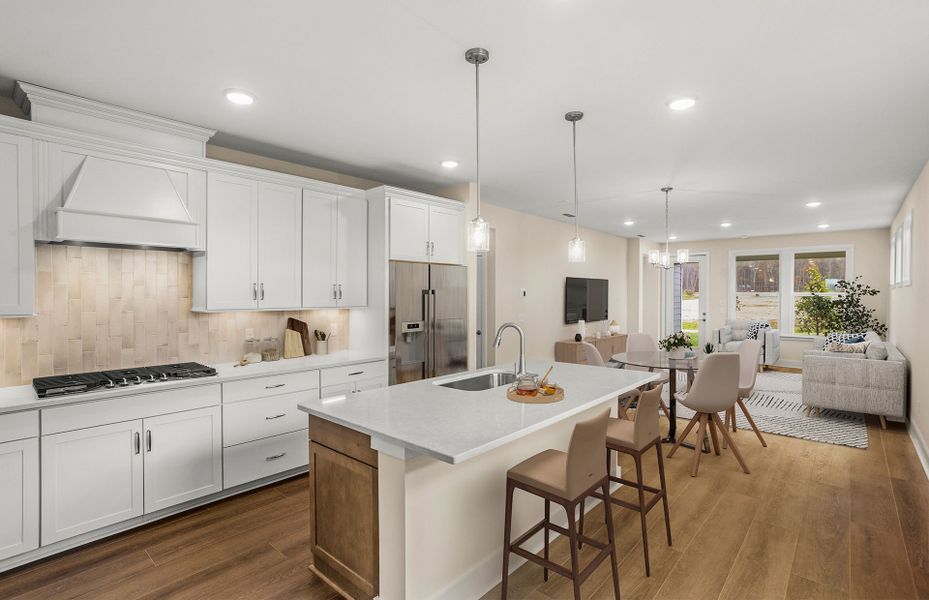 Furnished interior view inside a new home in Del Webb Barton Village, Lebanon (Image 11).
