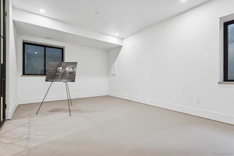 Custom Build-Out Basement Room - Buyer Choice