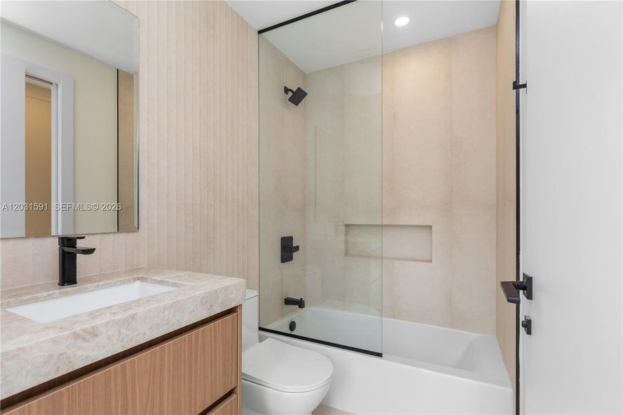 Furnished interior view inside a new home in , Coral Gables (Image 12). Furnished interior view inside a new home in , Coral Gables (Image 12).