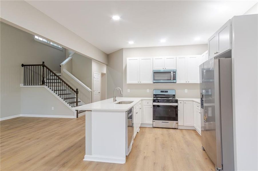 Furnished interior view inside a new home in , Stockbridge (Image 5). Furnished interior view inside a new home in , Stockbridge (Image 5).