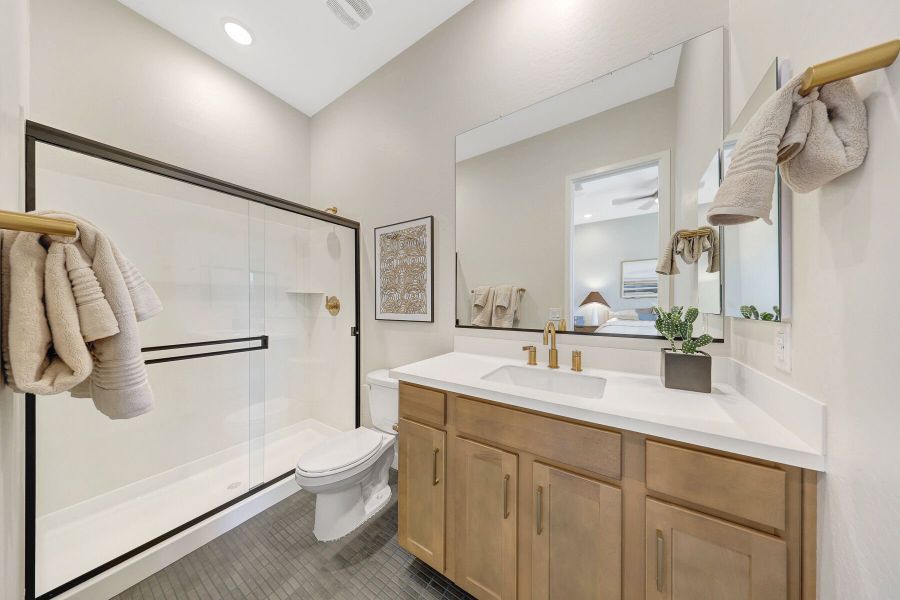 Representative furnished interior of a home built from the Cobalt by Mattamy Homes in Landmarke, Queen Creek (Image 48).