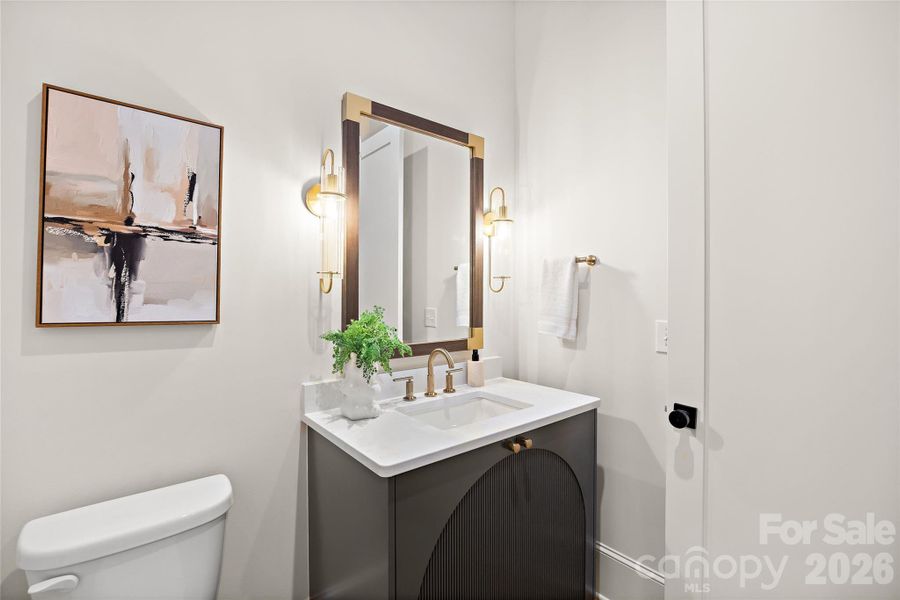 Furnished interior view inside a new home in , Charlotte (Image 42).