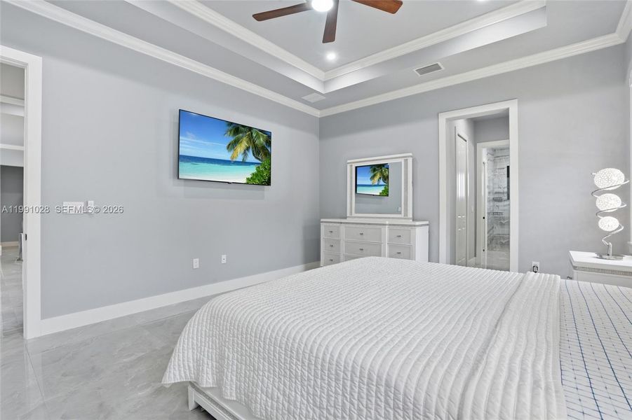 Furnished interior view inside a new home in , Naples (Image 12).