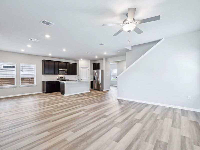 Photo is not of the actual home, but is an inspirational photo of builder’s model home and may depict options, furnishings, and/or decorator features that are not included