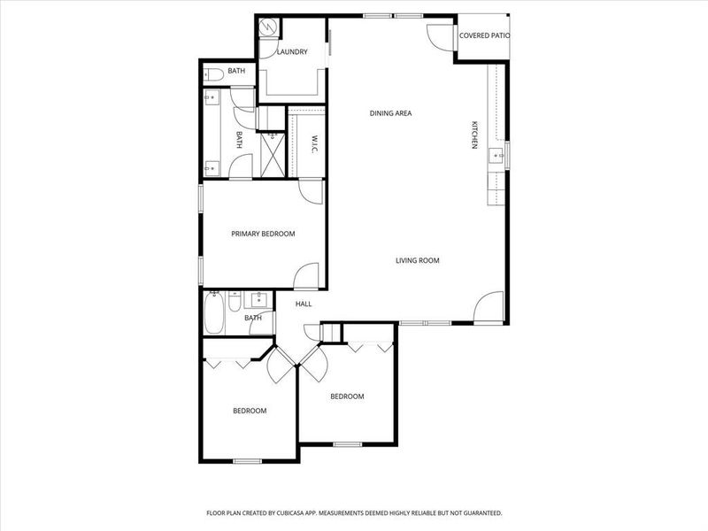 2D floor plan layout of this home in , Riesel, TX (Image 4).