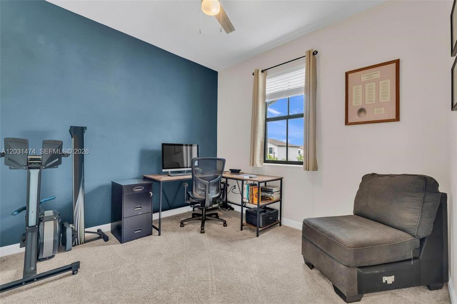 Furnished interior view inside a new home in , Miami (Image 14).