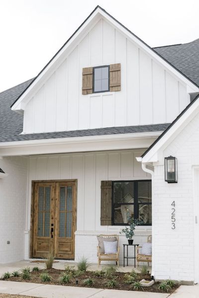 Representative exterior details of a home built from the The Sophie by Reece Homes in Harvest Meadows, Bryan (Image 4). Representative exterior details of a home built from the The Sophie by Reece Homes in Harvest Meadows, Bryan (Image 4).