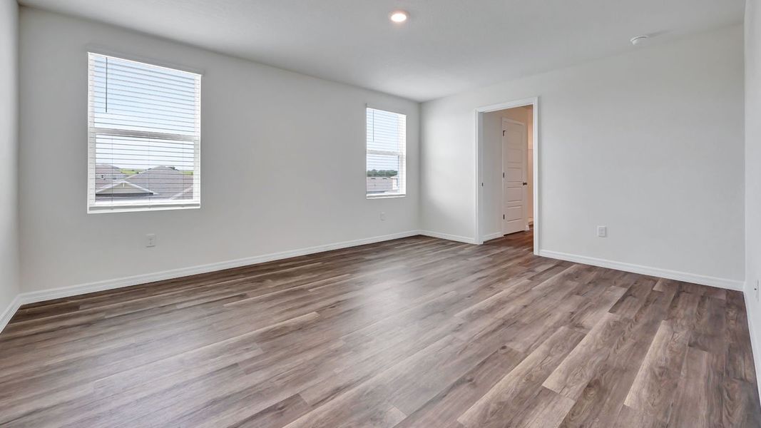 Spacious, unfurnished interior of a new home in Crosswinds, Haines City (Image 23). Spacious, unfurnished interior of a new home in Crosswinds, Haines City (Image 23).