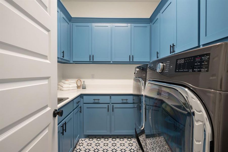 More storage and a utility sink!