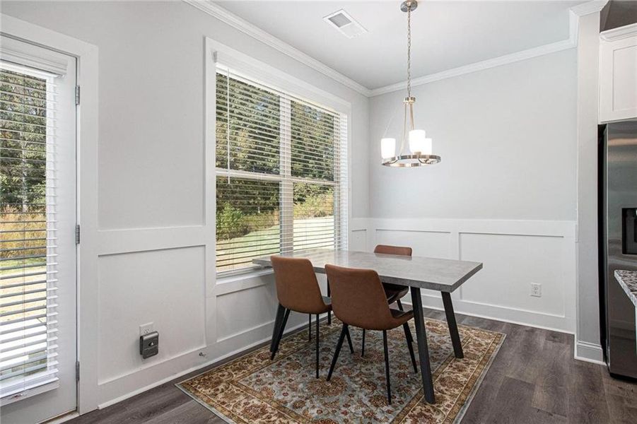 Furnished interior view inside a new home in Hellen Valley, Braselton (Image 5). Furnished interior view inside a new home in Hellen Valley, Braselton (Image 5).