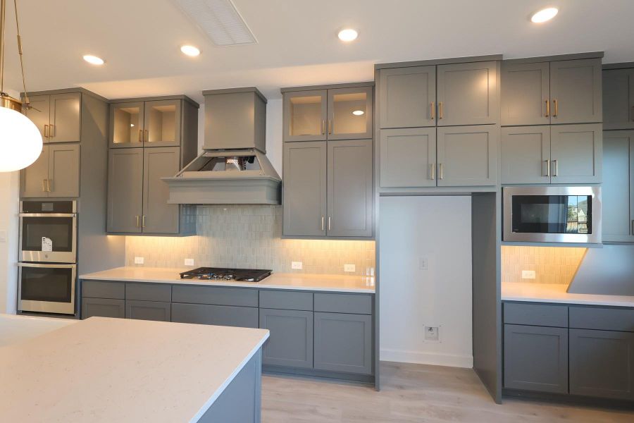 Furnished interior view inside a new home in Grand Central Park 55' Homesites, Conroe (Image 5).