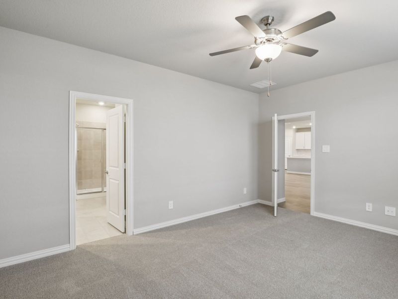Spacious, unfurnished interior of a new home in Parks at Foster Crossing - Premier Series, Anna (Image 24).