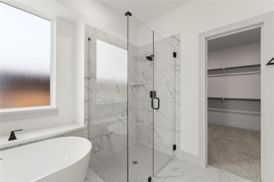 Furnished interior view inside a new home in Inspiration, Seis Lagos (Image 15).