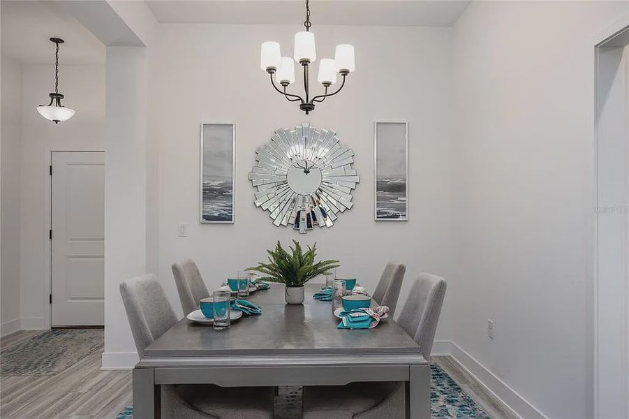 Furnished interior view inside a new home in Briarwood, Alachua (Image 5).