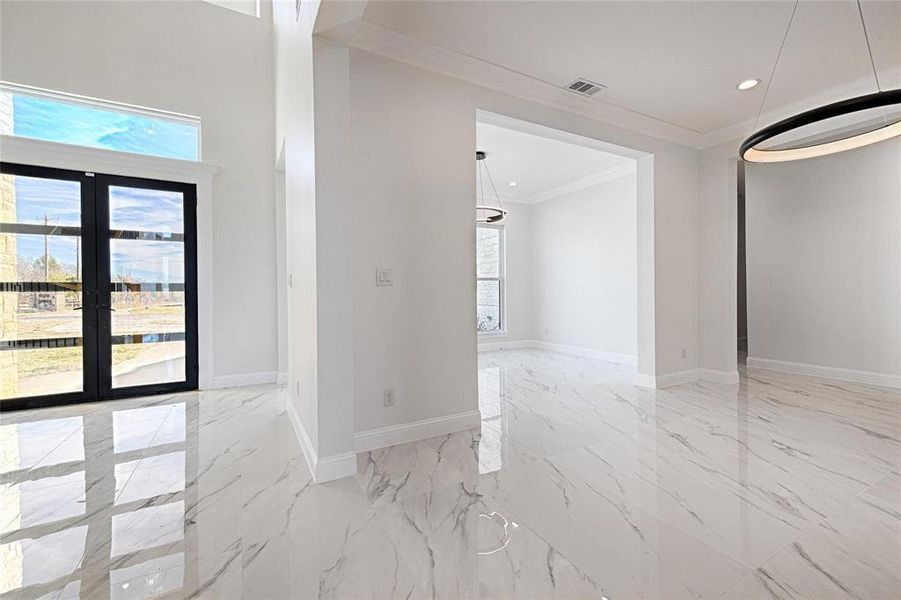 Spacious, unfurnished interior of a new home in , Midlothian (Image 28).