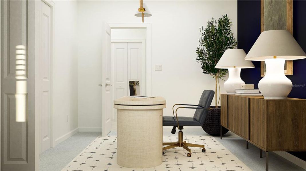 Furnished interior view inside a new home in Rye Ranch, Parrish (Image 19).