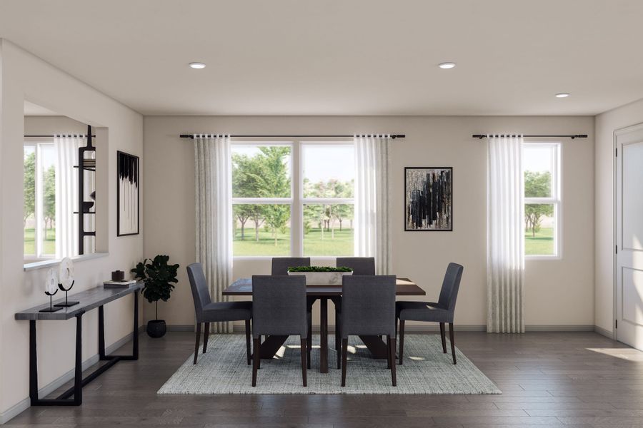 Representative furnished interior of a home built from the 4 by Tri Pointe Homes in Sugar Mill Village, Longmont (Image 33). Representative furnished interior of a home built from the 4 by Tri Pointe Homes in Sugar Mill Village, Longmont (Image 33).