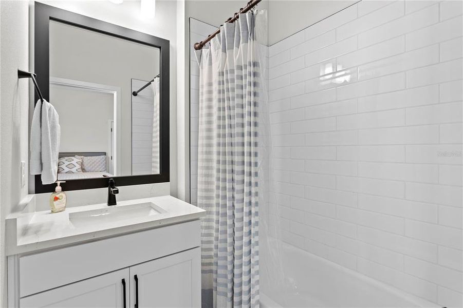 Furnished interior view inside a new home in , St. Petersburg (Image 27).