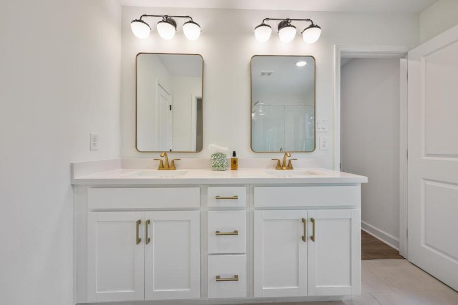 Furnished interior view inside a new home in , Kennesaw (Image 12).