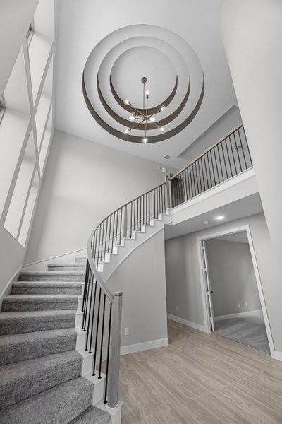Spacious, unfurnished interior of a new home in Austin Point, Richmond (Image 15).