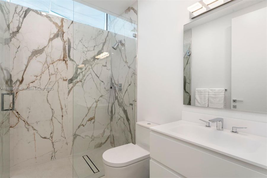 Furnished interior view inside a new home in , Miami Beach (Image 45). Furnished interior view inside a new home in , Miami Beach (Image 45).