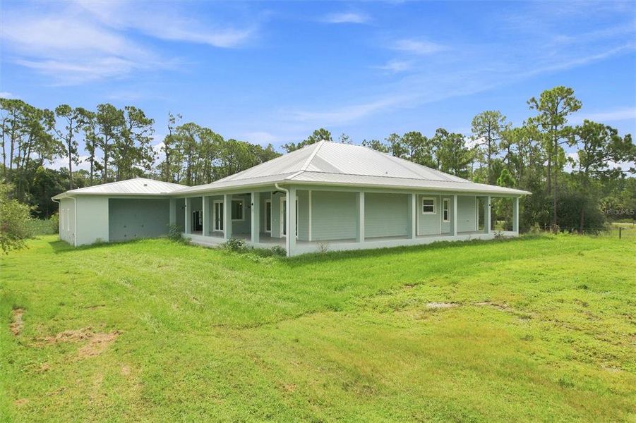 Exterior details and patio area of a home in , North Port (Image 25). Exterior details and patio area of a home in , North Port (Image 25).