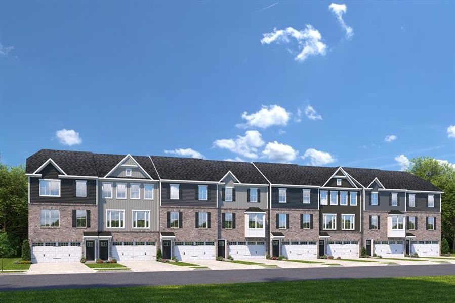 Image 11 representing the Mendelssohn by Ryan Homes in Park Ridge at Sugar Hill, Sugar Hill, GA.