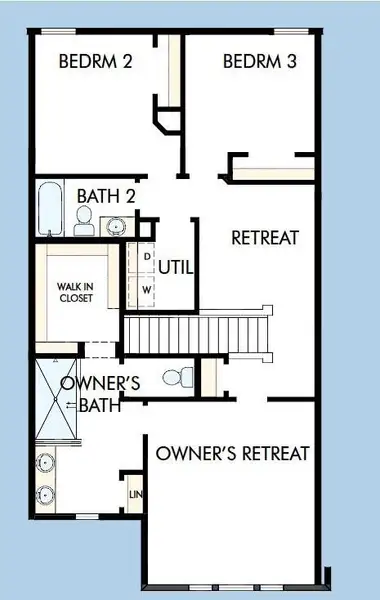2D floor plan layout of this home in , Charleston, SC (Image 3).