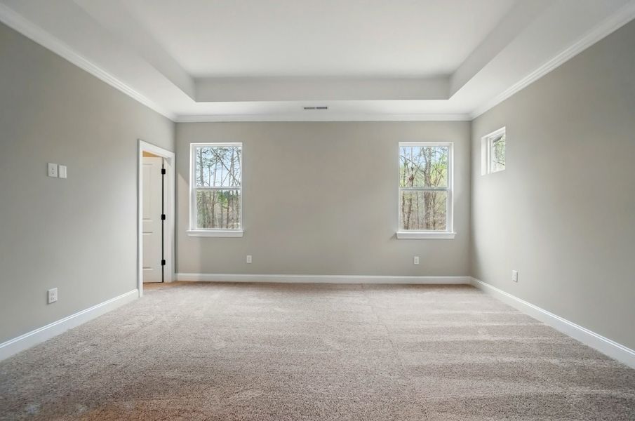 Representative unfurnished interior of a home built from the Tillery by Caruso Homes in Blue Run, Raleigh (Image 56). Representative unfurnished interior of a home built from the Tillery by Caruso Homes in Blue Run, Raleigh (Image 56).