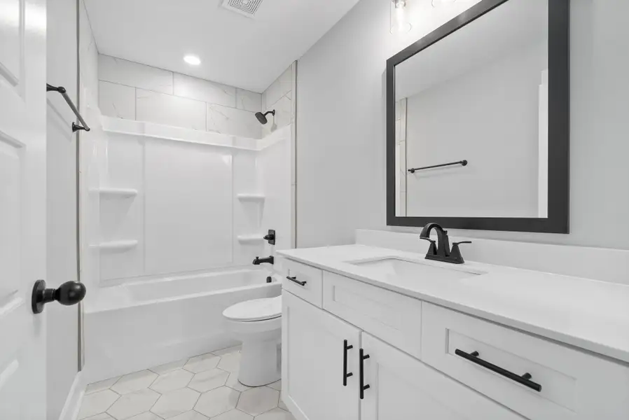Furnished interior view inside a new home in Garrettsburg Meadows, Clarksville (Image 4).