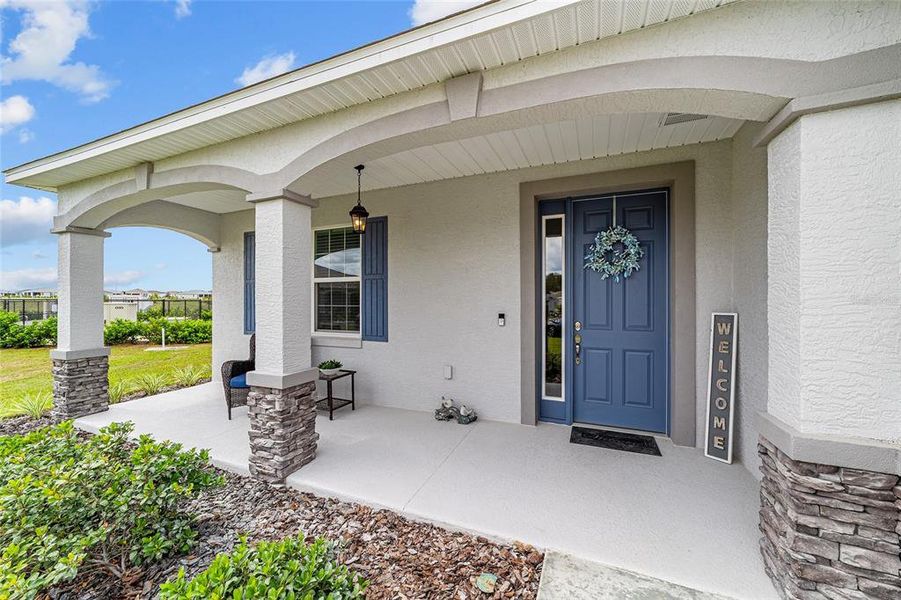 Exterior details and patio area of a home in , Ocala (Image 23).