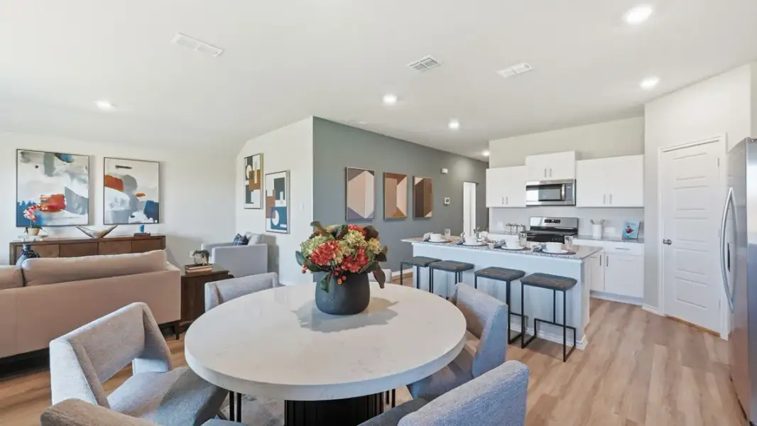 Furnished interior view inside a new home in Longhorn Estates, Fort Worth (Image 14).