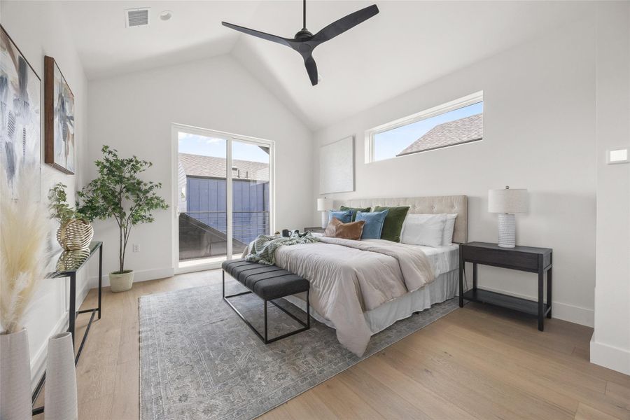 Furnished interior view inside a new home in , Austin (Image 29).