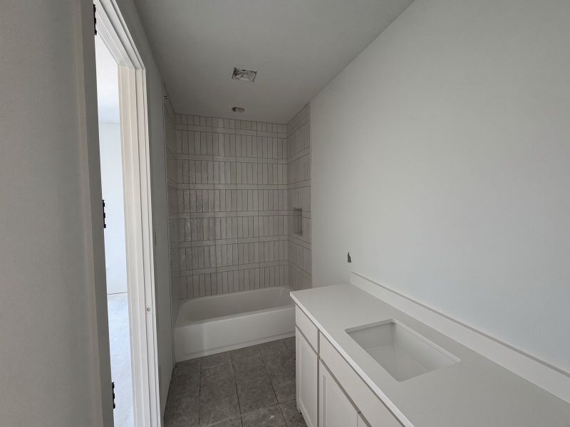 In-progress construction of a new home in Cotten Creek, Azle, TX (Image 8).