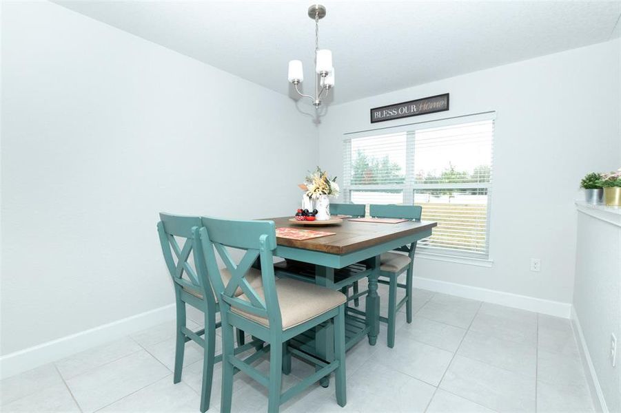 Furnished interior view inside a new home in Dorchester, Ocala (Image 45).