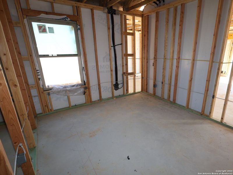 In-progress construction of a new home in Chaparral Ranch, Floresville, TX (Image 29).